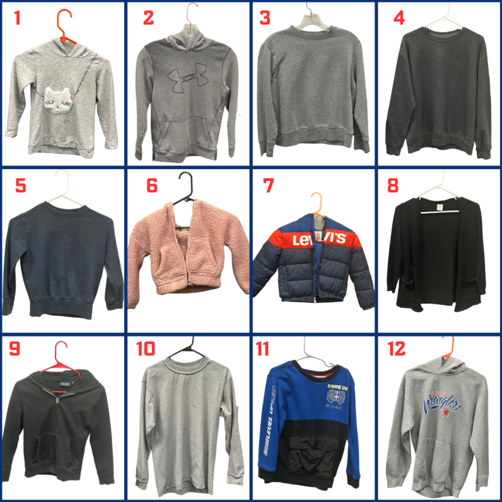 Last call for these lost and found items that have been hanging up for weeks. If not claimed by Friday, April 21st, items will be donated. Please comment item number, teacher, and child's name and we will get it returned!