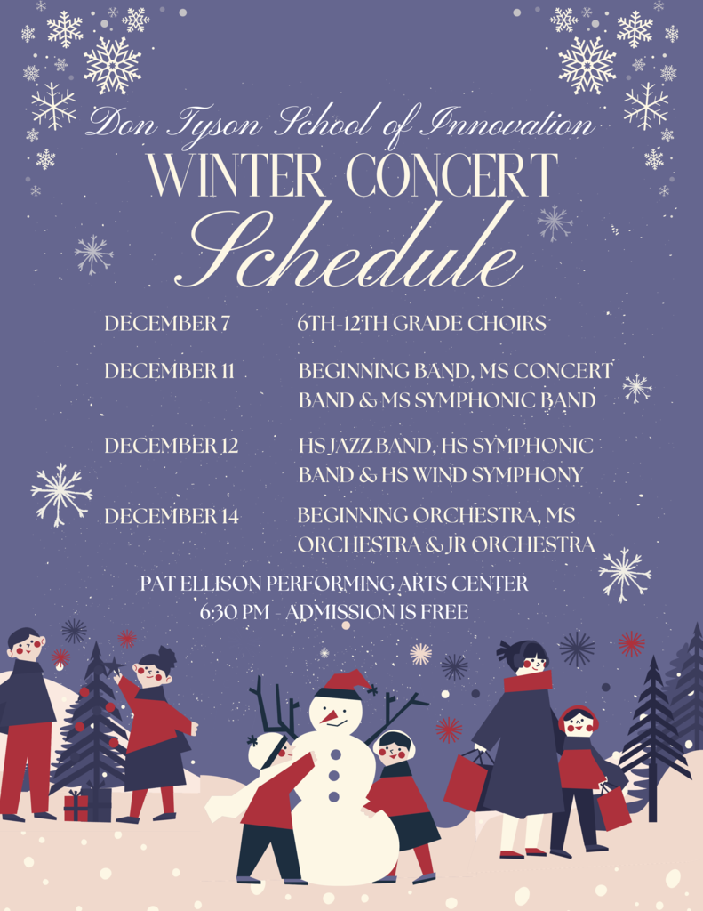 concert schedule